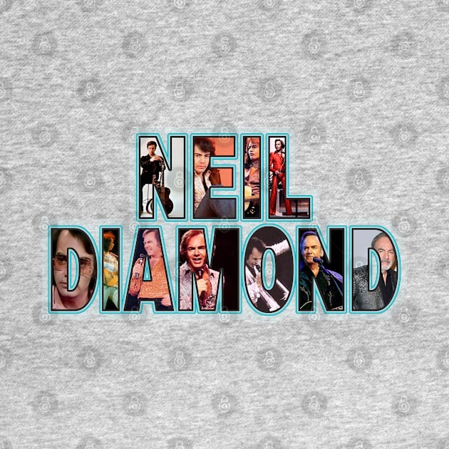 Neil Diamond chronological design by FanboyMuseum